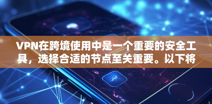 VPN在跨境使用中是一个重要的安全工具,选择合适的节点至关重要。以下将从多个角度详细阐述VPN节点的选择过程 VPN在跨境使用中是一个重要的安全工具,选择合适的节点至关重要。以下将从多个角度详细阐述VPN节点的选择过程