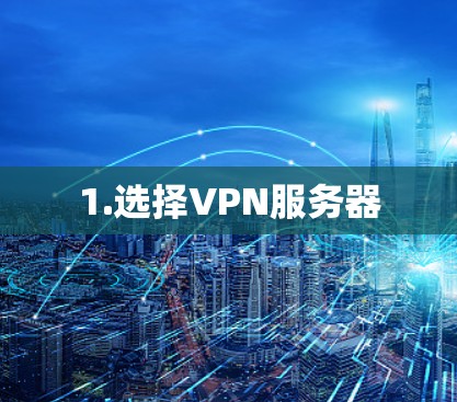 1.选择VPN服务器
