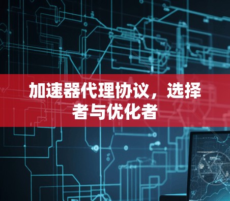 加速器代理协议，选择者与优化者