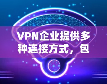 VPN企业提供多种连接方式，包括VPN服务、流媒体平台等，通常需要用户按照提供的步骤进行连接。以下是一些常见的VPN连接步骤和注意事项