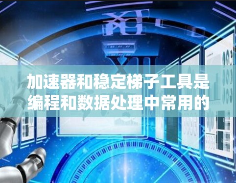 加速器和稳定梯子工具是编程和数据处理中常用的优化和风格调整工具。以下是对它们的系统化解释