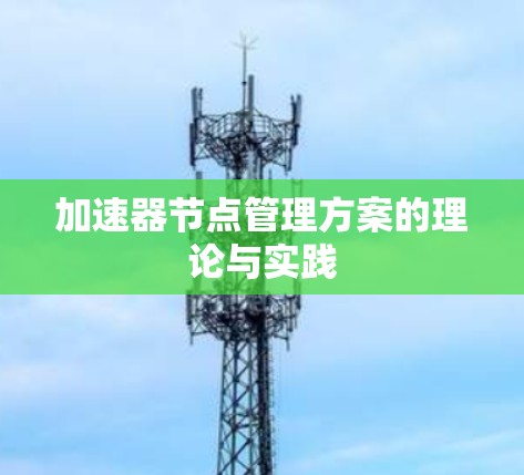 加速器节点管理方案的理论与实践