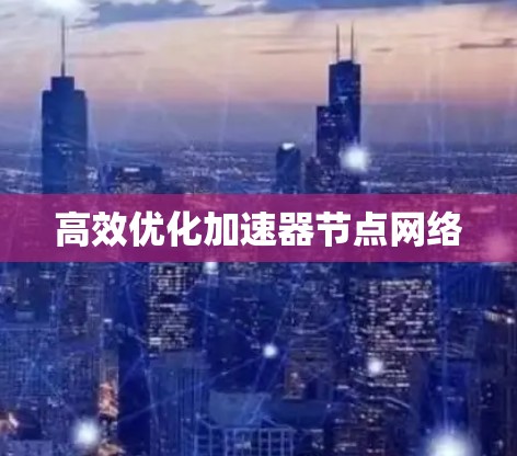 高效优化加速器节点网络