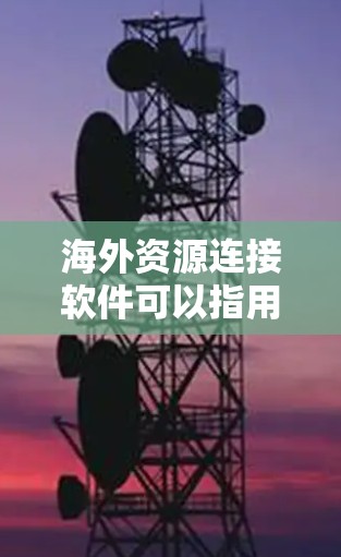 海外资源连接软件可以指用于连接到海外网站、资源、或者产品的一种工具。以下是一些可能的解决方案