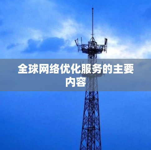 全球网络优化服务的主要内容