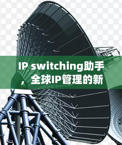 IP switching助手，全球IP管理的新机遇
