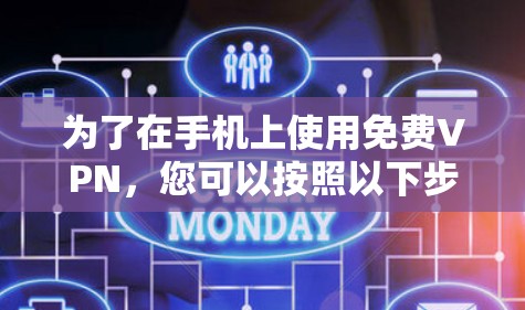 为了在手机上使用免费VPN，您可以按照以下步骤进行操作